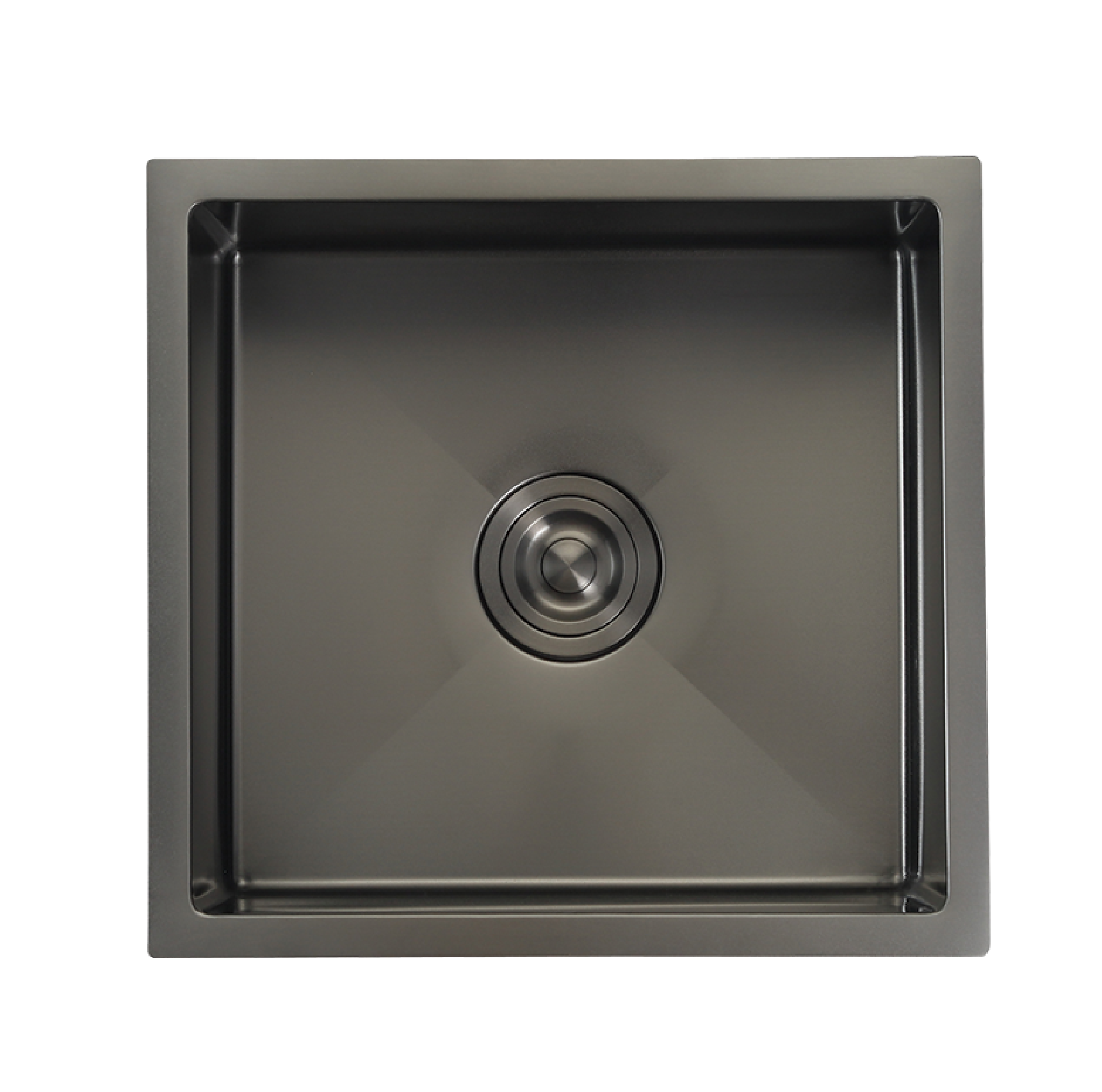 Rubine KNX 810-48U GUN METAL PVD Nano Gunmetal Surface Stainless Steel Kitchen Sink